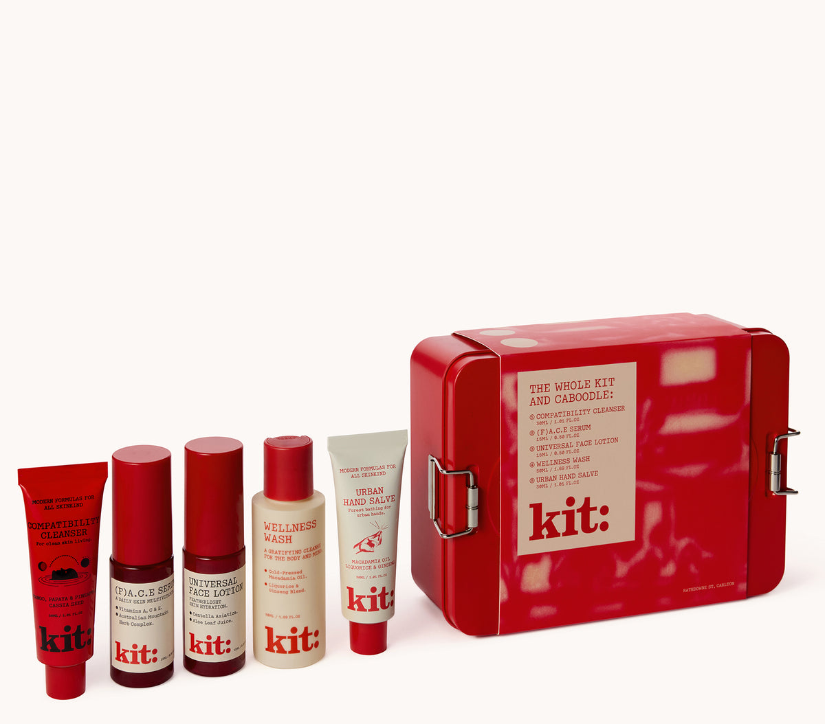 THE WHOLE KIT AND KABOODLE: