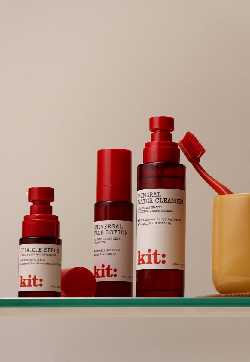 kit: | Modern formulas for all skinkind